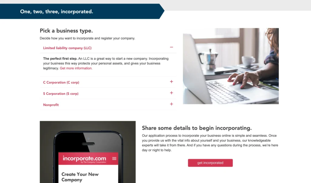 Incorporate.com Review - Offers