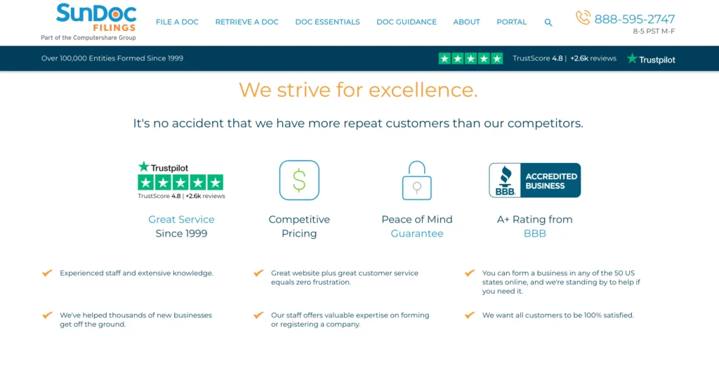 SunDoc Filings Offers